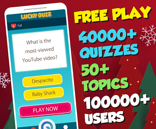 Trivia game & 40k+ quizzes, free play - Lucky Quiz 1.721 screenshots 1