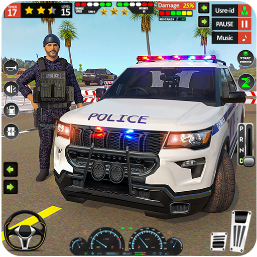 Us Police Car Cop Car Games 3D 1.7 Icon