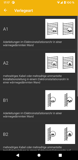 Querschnittsrechner Screen 2