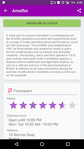 Bristol Unique Guide Screen 3