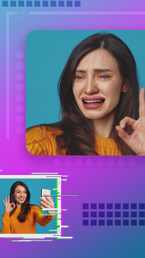 Sad Face Filter Screen 2