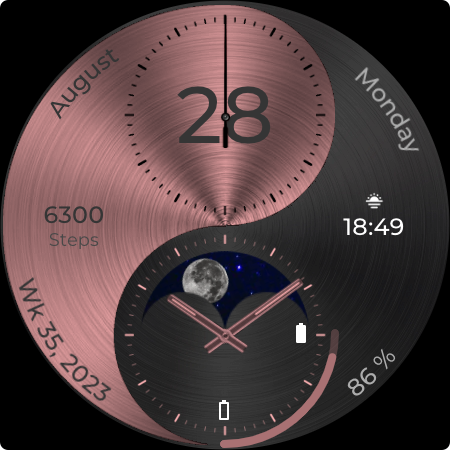 Yin Yang Watch Face