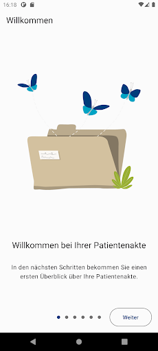 Android application ePA Die IK screenshort
