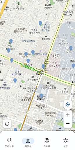 Android application 오동동 screenshort