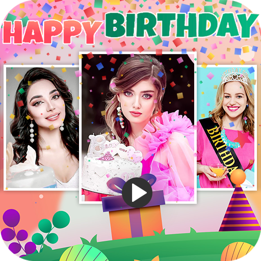 Birthday Video Maker logo