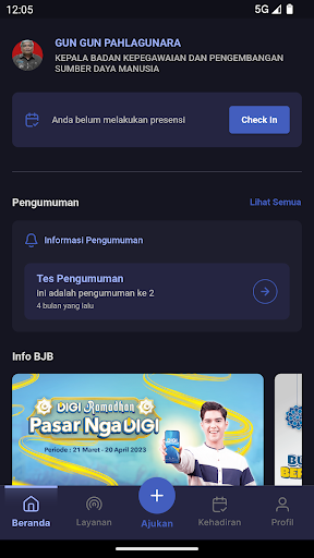 Iket: Kepegawaian Mandiri Screen 2
