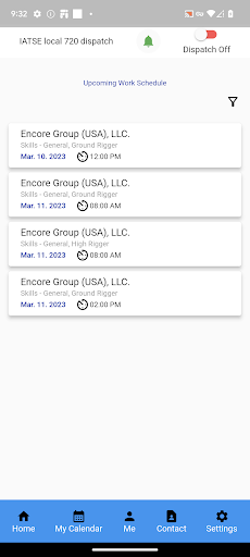 Dispatch Express Screen 2