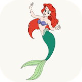 Learn to Draw Ariel Mermaid Easily icon