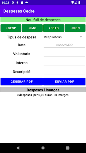 Gastos Associacio Cedre Screen 2