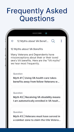 Android application VA New England screenshort