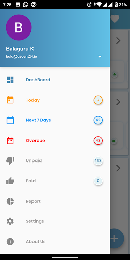 Bills Reminder Plus Screen 2