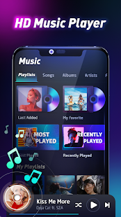 Music Player - Mp3 Player Audio Play Music android2mod screenshots 1