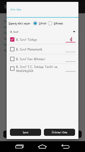 Futurino Sipariş Screenshot 4 - AppWisp.com