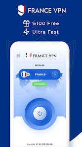 Imágen 1 VPN France - Get France IP android