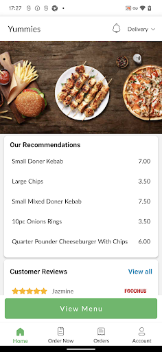 Yummies Llanelli Screen 2