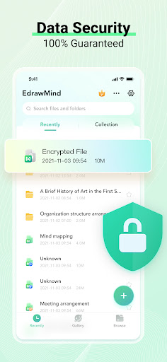 Screenshot of EdrawMind: AI Mind map & Note