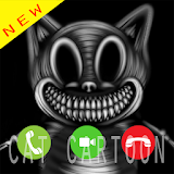 Face Call Prank Cartoon Cat Horror icon