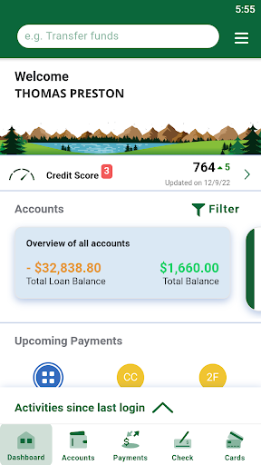 Great Meadow FCU Mobile Screen 2