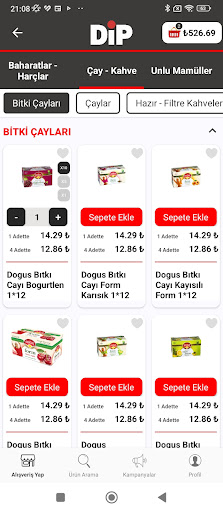 DiptenGelsin Sanal Market Screen 2