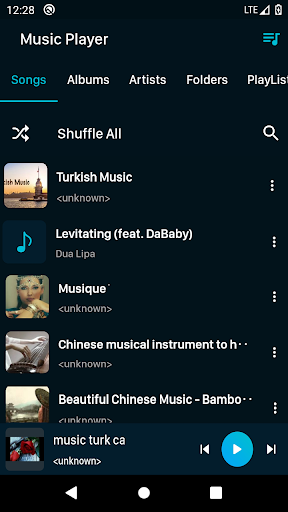 Android application Music Player 2023 screenshort