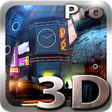 Futuristic City 3D Pro lwp icon