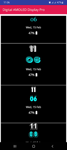 Always onDisplay Digital Clock screenshot 8