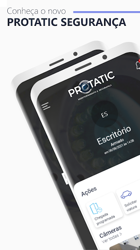 Android application Protatic Segurança screenshort