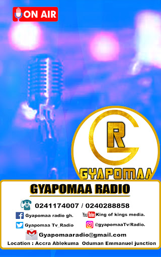 Android application Gyapomaa Radio screenshort