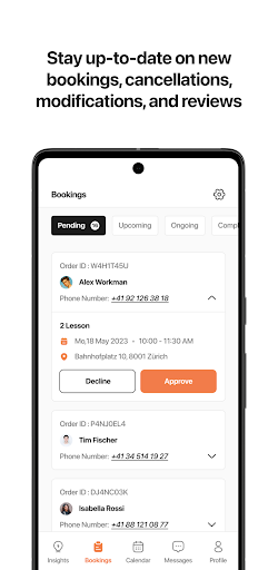 Drivegate - Instructor App Screen 2