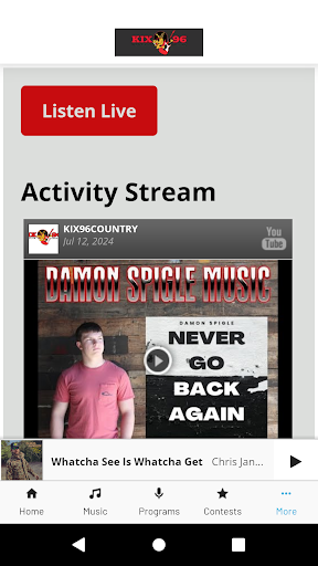 Q107 WQLT-FM Screen 2