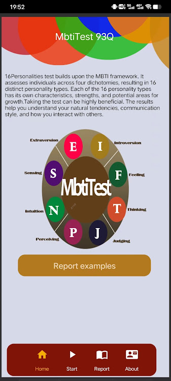 Personality Test(MbtiTest 93Q) - 1.0.5 - (Android)