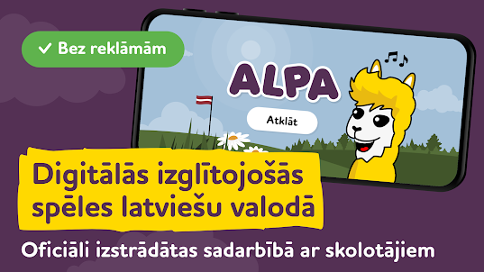 ALPA spēles latviešu valodā