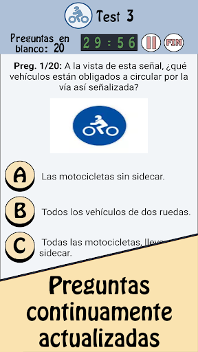 Test Conducir Motocicleta 2024 Screen 2