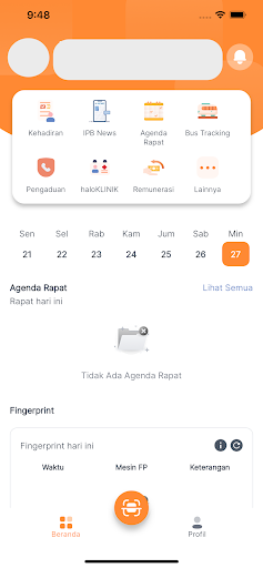 IPB Mobile For Staff Screen 2