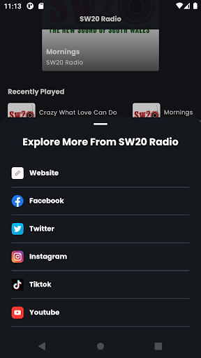 SW20Radio Screen 3