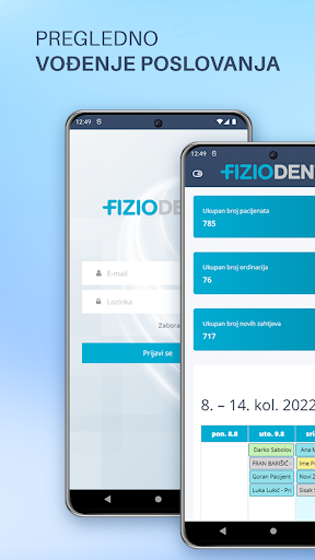 Android application Fiziodent screenshort