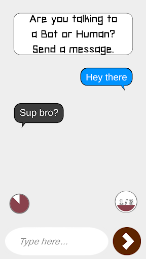 Android application Human or Bot screenshort