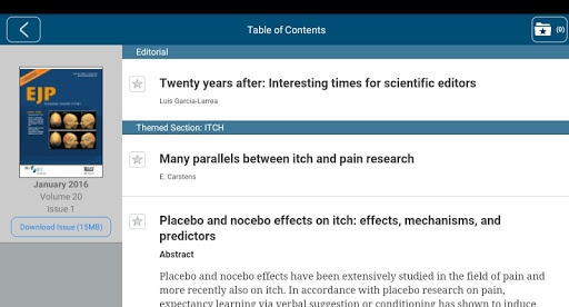 European Journal of Pain