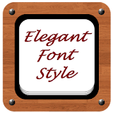 Elegant Font Style icon