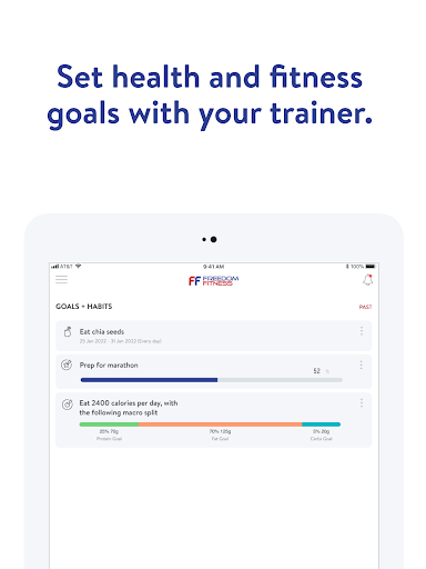 Screenshot of Freedom Fitness Texas