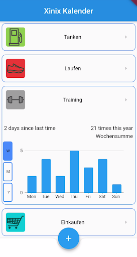 Simple Calendar Screen 3