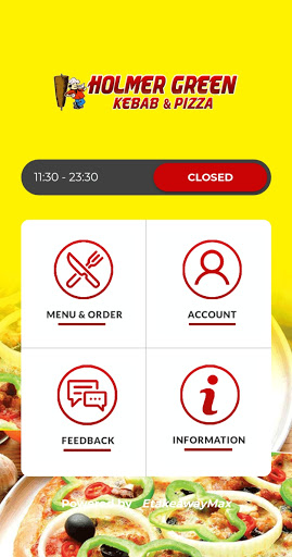 Android application Holmer Green Kebab and Pizza screenshort