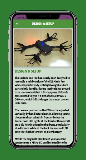Drone Eachine E58 Guide Screen 2