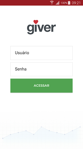 Android application Giver Lojista screenshort