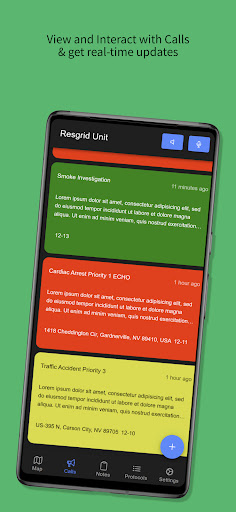 Resgrid Unit Screen 2