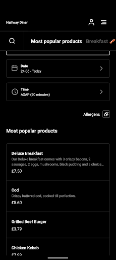 Halfway Diner Screen 3