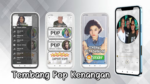 Android application Tembang Pop Kenangan Offline screenshort