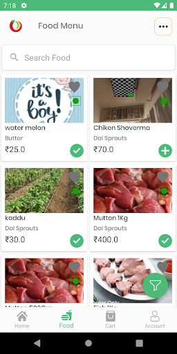 Foodsy India Grocery Delivery Screen 2