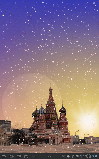 Winter Cities Live Wallpaper Screen 2