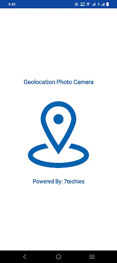 Android application Geolocation Photo Camera screenshort